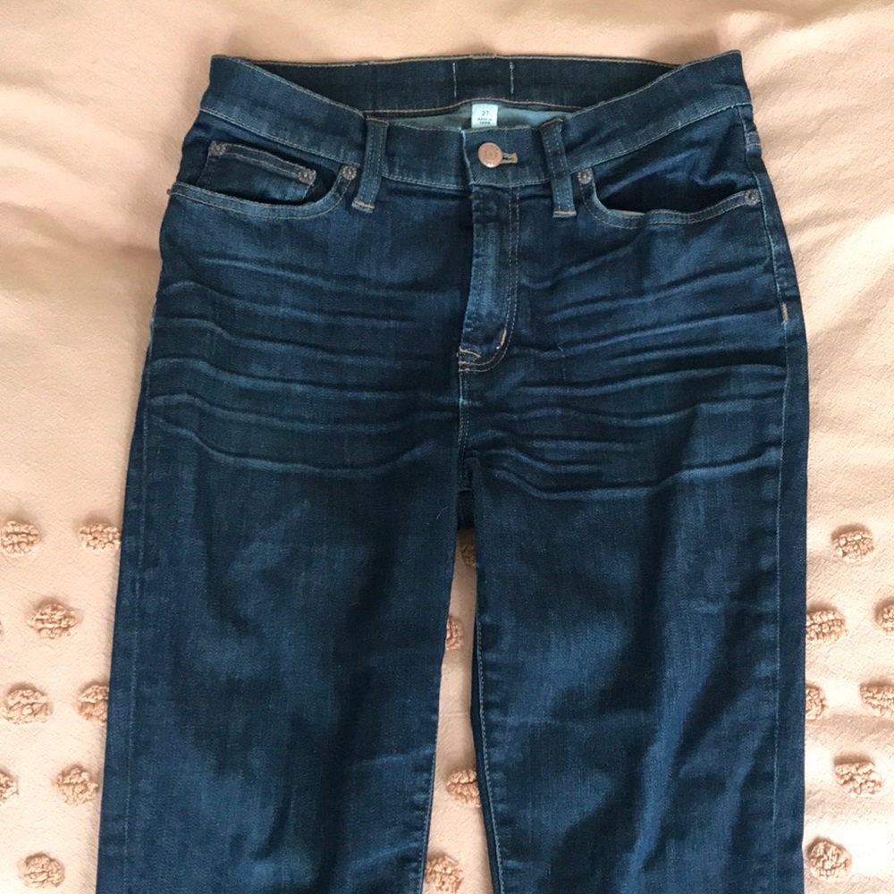 J crew high rise skinny jeans size 27